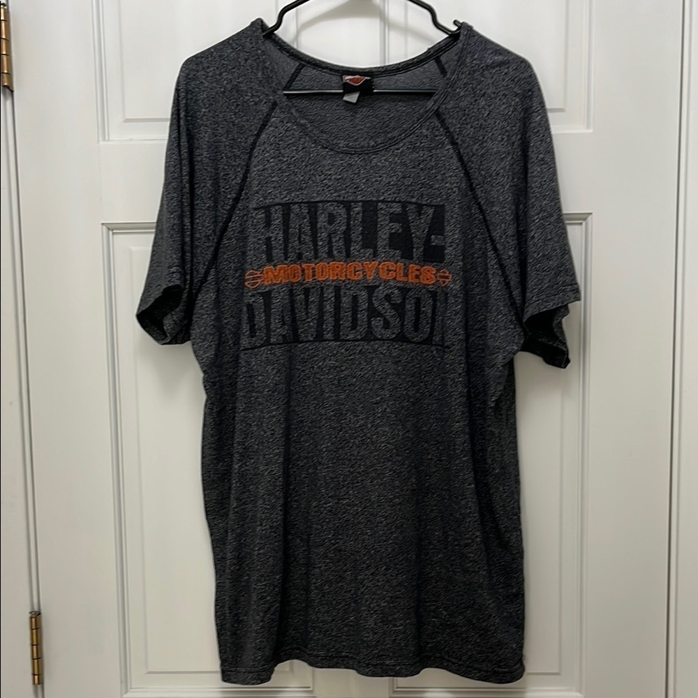 Harley-Davidson Motorcycles Gray Short Sleeve Tee Lakeville MN - Size XXL